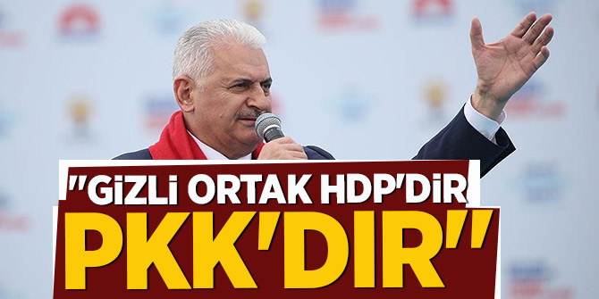 "Gizli ortak HDP'dir, PKK'dır"