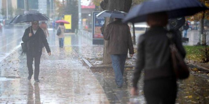 Marmara'da 3 il için sağanak yağış uyarısı