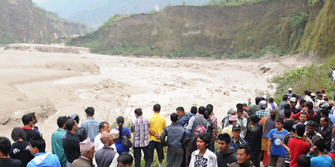 Nepal'de sel ve heyelan: 17 ölü