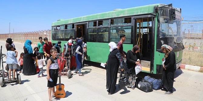 Suriyelilerin Türkiye’ye dönüşleri devam ediyor
