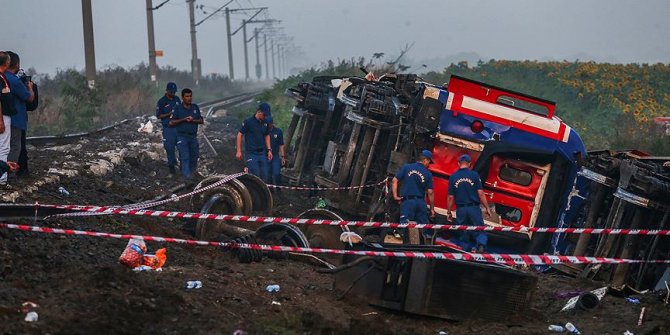 Tekirdağ'daki tren kazası ile ilgili flaş gelişme!