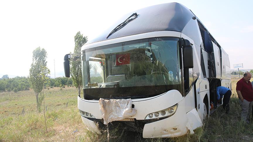Ankara Gölbaşı'nda kaza! 11  yaralı
