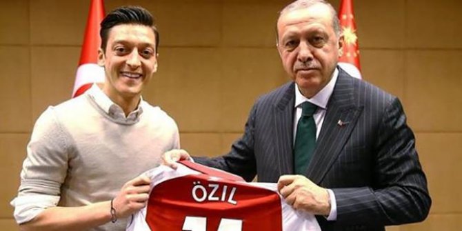 Cumhurbaşkanı Erdoğan'dan Mesut Özil açıklaması