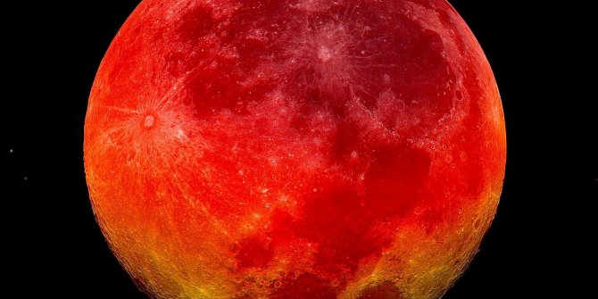 En uzun "Kanlı Ay" tutulması