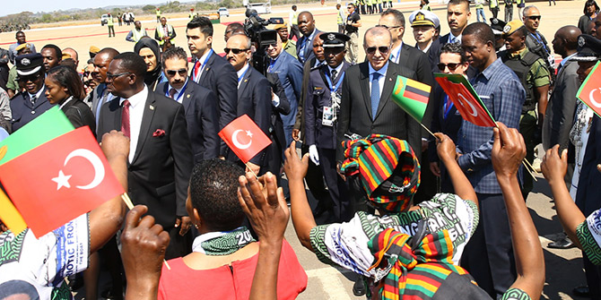 Erdoğan "Gökkuşağı Milleti" Güney Afrika'ya teşekkür ediyorum
