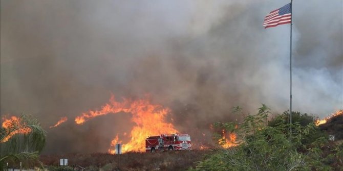 Yeni orman yangını  California eyaletinin kuzeyinde!