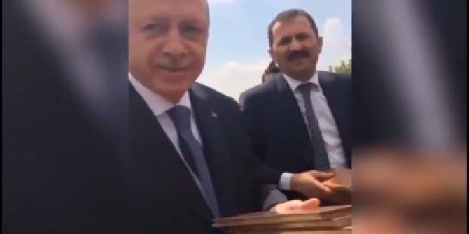 Başkan Erdoğan'ın en samimi anı objektiflerde