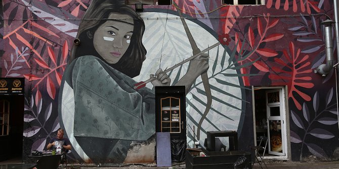 'Hayali Meksika ve Japonya'nın da duvarlarını süslemek'
