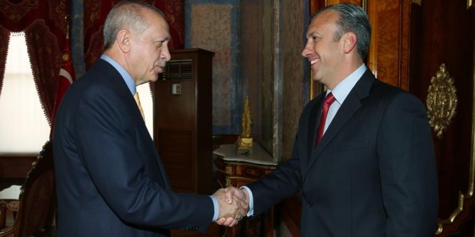 Başkan Erdoğan, Aissami’yi kabul etti!