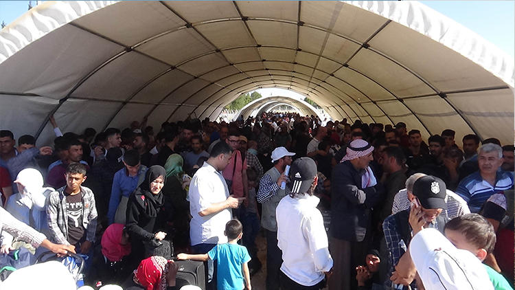 Binlerce Suriyeli Kurban Bayramı için ülkesine gitti!