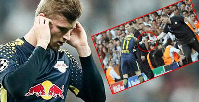 Timo Werner'in kulakları Vodafone Park'ta iflas etti