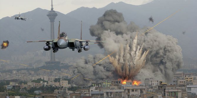 Uçaklar Gazze'yi bombaladı!
