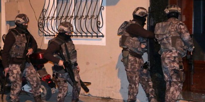 PKK'ya yönelik operasyon: 9 gözaltı