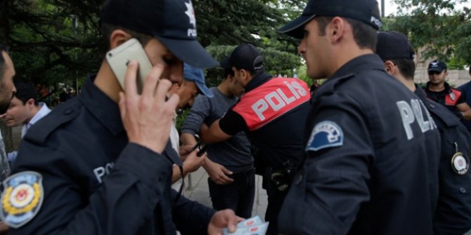 Ankara'da iki haftada bin 965 kişi yakalandı