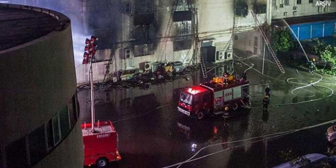 Çin’de otel yangını: 18 ölü
