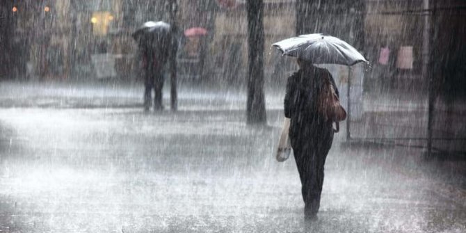 Marmara, Ege ve Akdeniz'de sağanak yağış uyarısı