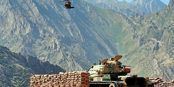 Yüksekova'da  2 PKK'lı terörist etkisiz hale getirildi