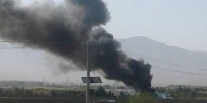 Flaş Haber...Belh vilayetinde askeri helikopter düştü