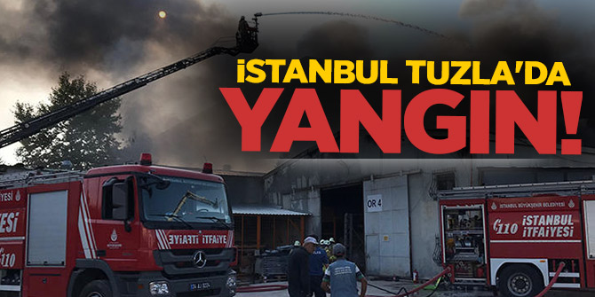 Flaş Haber....İstanbul Tuzla'da yangın!