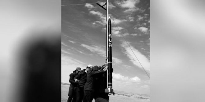 Roket Yarışması'nın roket atışları Tuz Gölü'nde gökyüzüne fırlatıldı!