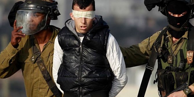 2'si çocuk 12 Filistinliyi İsrail askerleri gözaltına aldı