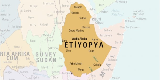 Etiyopya’daki Türk vatandaşlarına güvenlik uyarısı