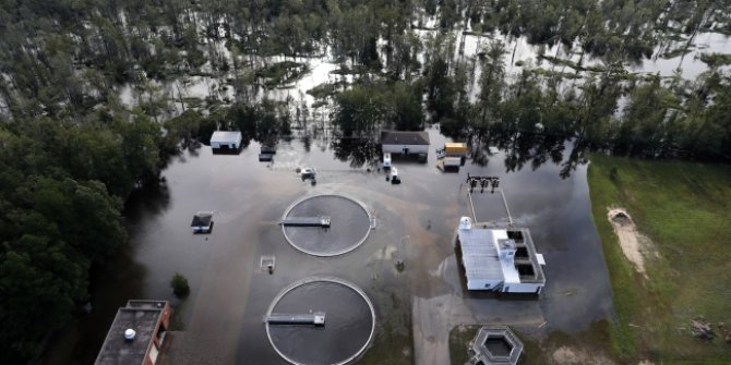 Florence Kasırgası 10 milyon kişiyi etkiledi!e
