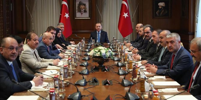 Başkan  Erdoğan Türkmen milletvekillerini kabul etti!