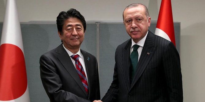 Erdoğan, Abe ile görüşmesi sona erdi!