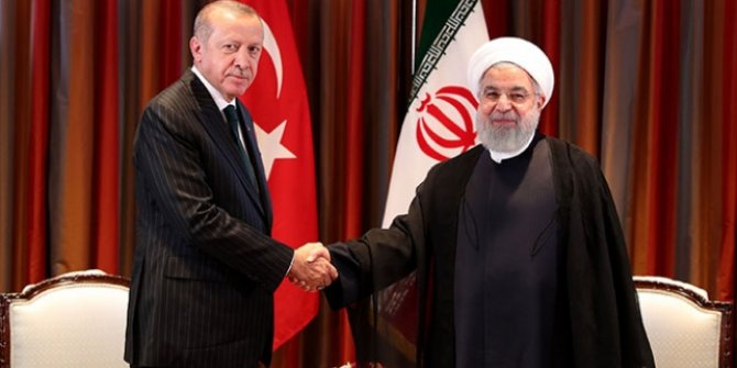 Başkan  Erdoğan'ın Hasan Ruhani ile görüşmesi başladı!