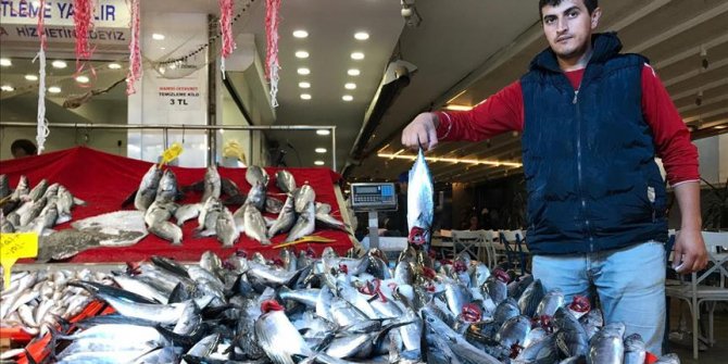 'Kestane karası fırtınası' balık fiyatlarını vurdu