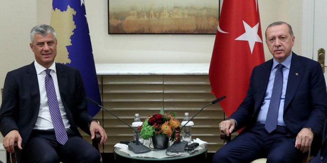 Başkan Erdoğan New York'ta Kosova Cumhurbaşkanı ile görüştü!