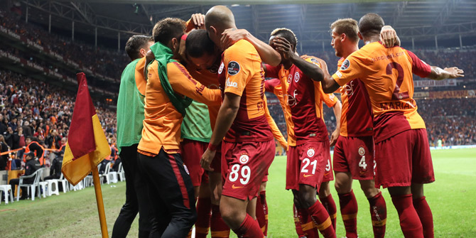 Galatasaray tek golle 3 puanı kaptı