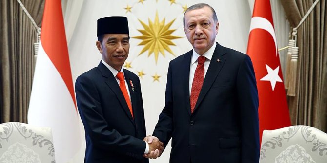 Erdoğan Endonezya Cumhurbaşkanı  Widodo ile Görüştü