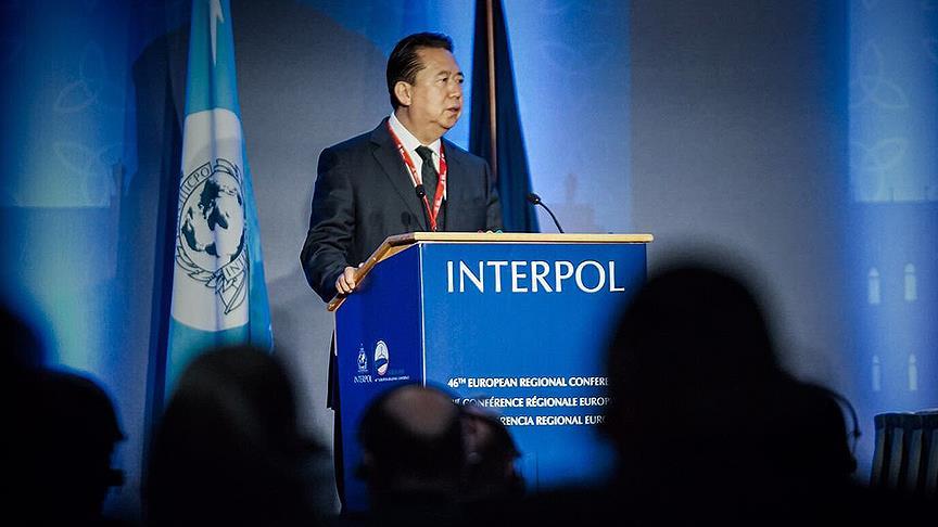 Interpol'ün kayıp başkanı istifasını sundu