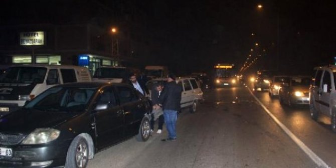 Adıyaman'da zincirleme trafik kazası: 2 yaralı