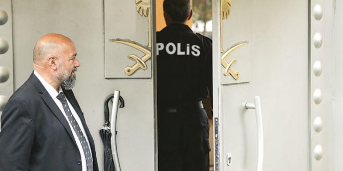 Türk polisi Suudi Konsolosluğu'ndan ayrıldı! Çalışmalar 9 saat sürdü
