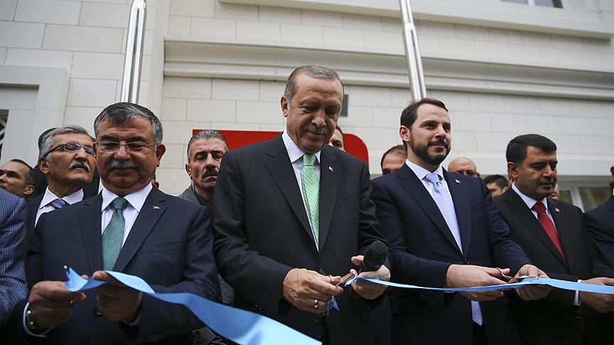 Erdoğan, Samiha Ayverdi Anadolu Lisesi Açılış Töreni'ne katıldı
