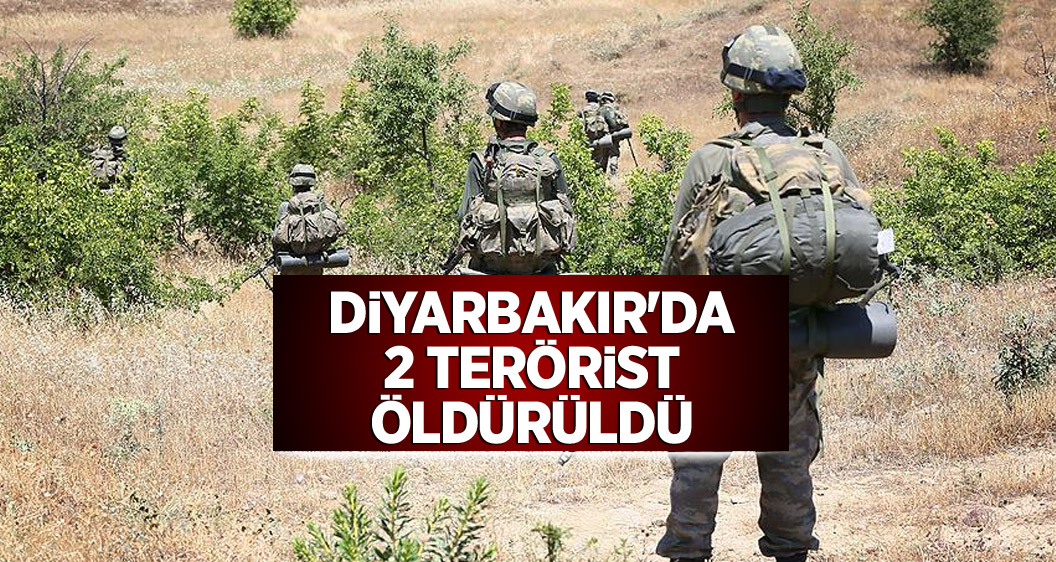 Diyarbakır'da 2 terörist öldürüldü