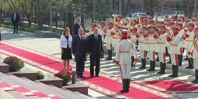 Cumhurbaşkanı Erdoğan Moldova'da!