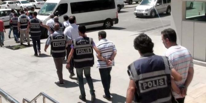 Gaziantep merkezli 15 ilde FETÖ operasyonu: 20 gözaltı