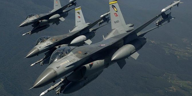 PKK'ya ağır darbe! Irak'ın kuzeyine hava harekatı