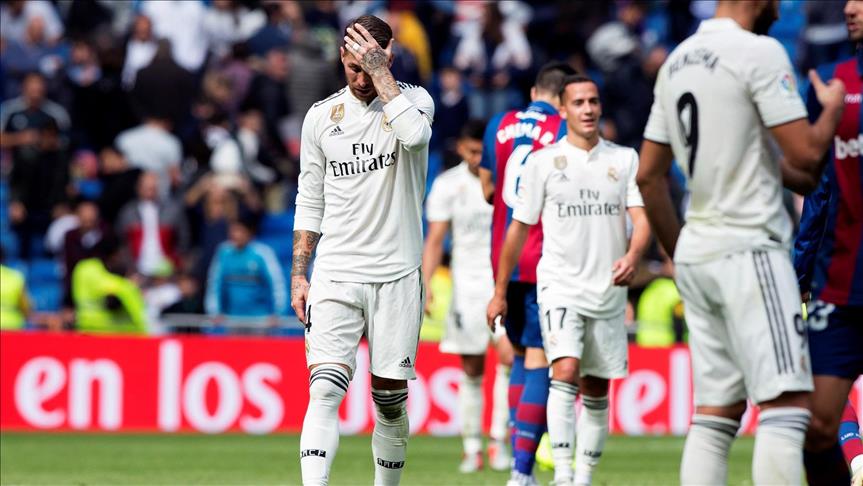 Real Madrid'de kötü gidiş sürüyor