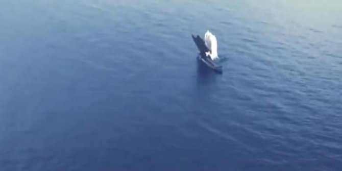 Denizaltıcılar hizmet dışına ayrılan bir gemiyi harp torpidosuyla başarıyla vurdu