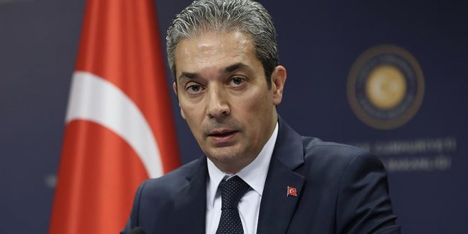 Dışişleri Bakanlığı Sözcüsü Aksoy:  Yunanistan'dan alacağımız tavsiye bulunmamakta