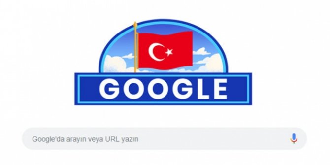 Google Cumhuriyet Bayramı'na özel logo kullandı