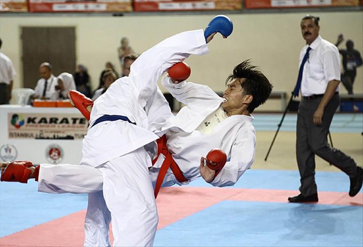 Türk karatecilerden 7 madalya geldi