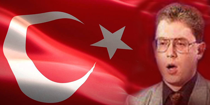 Tebrikler! Michael Sauser: Hayır! Madem ki Türk Bayrağı'nı da seçtiniz...