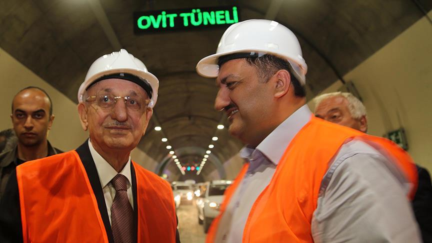 TBMM Başkanı Kahraman Ovit Tünelinde incelemede bulundu