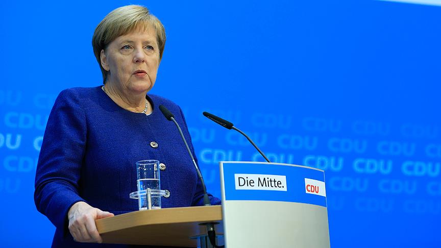 Merkel: Federal hükümeti sürdürme yönünde ortak kanaatimiz var